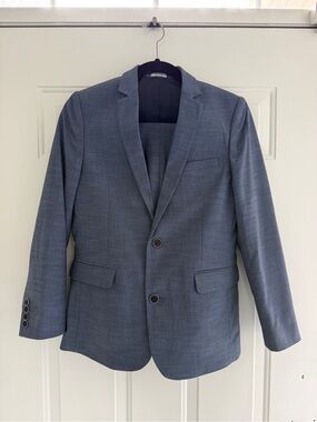 Boys Blue Modern Fit Blazer & Pants